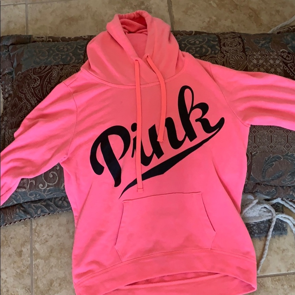 Pink hoodie